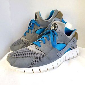 Nike Air Huarache Running Shoes Neptune Mens size 13 blue gray 487654-014
